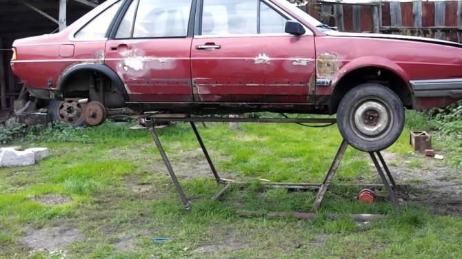 Making a car lift for a garage with your own hands How to weld a car lift